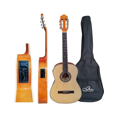 Ripley Guitarra Electroacustica Sevillana 8941 39 Pulgadas Natural