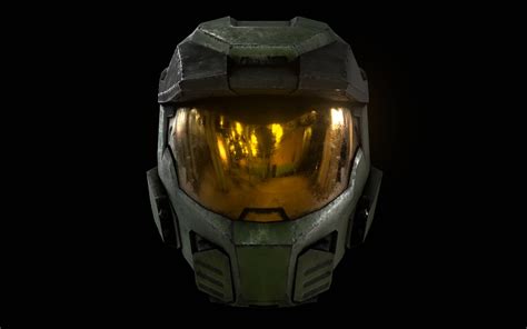 I Re Textured The Halo Reach Mark V Helmet In Substance Painter Here