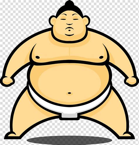 Sumo Wrestler Illustration Sumo Wrestling Cartoon Sumo Transparent