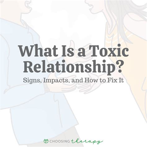 21 Signs Of A Toxic Relationship And What To Do About It