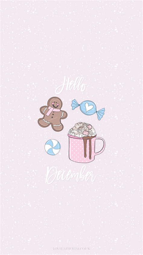 Free Cute And Girly Winter Phone Wallpapers For Christmas