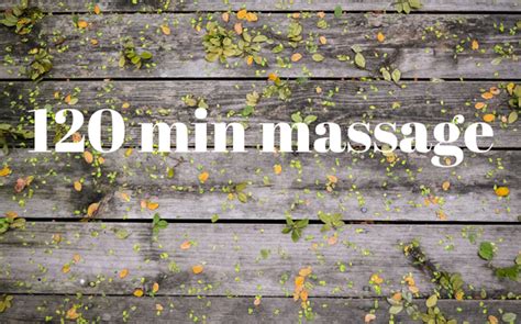 120 Mins Massage T Certificate Meadowsweet Massage And Wellness