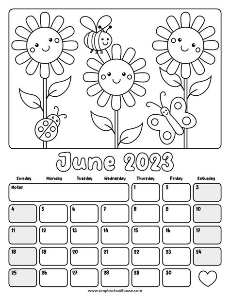 Get Ready For A New Year With This Adorable 2023 Coloring Calendar