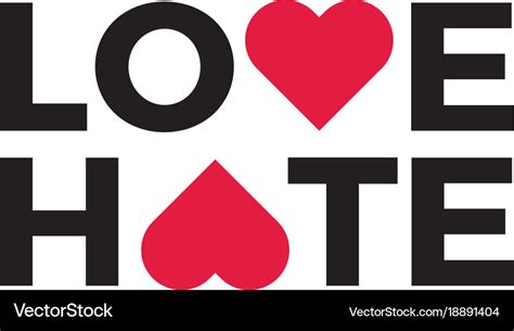 Love Vs Hate Logo