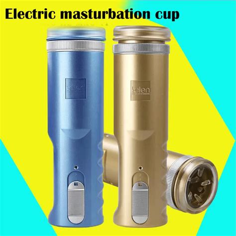 Male Masturbation Electric Suction Thrust Piston Masturbation Cup
