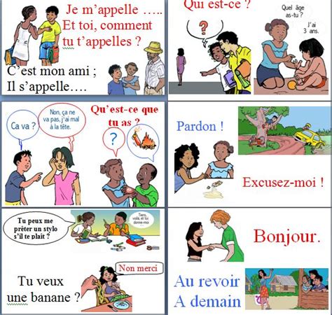 Cours De Français Les Salutations
