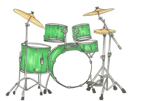 Drum Set Clipart And Look At Clip Art Images Clipartlook