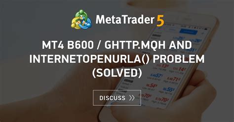 Mt4 b600 / ghttp.mqh and InternetOpenUrlA() problem (solved) - MT4