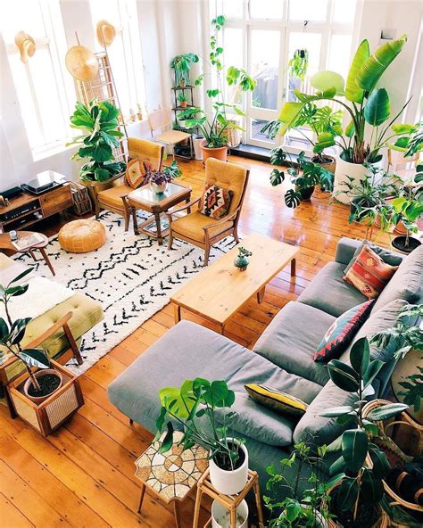 Bohemian Interior Decor On Instagram Via Cosiesthome⁠ Whos A Plant