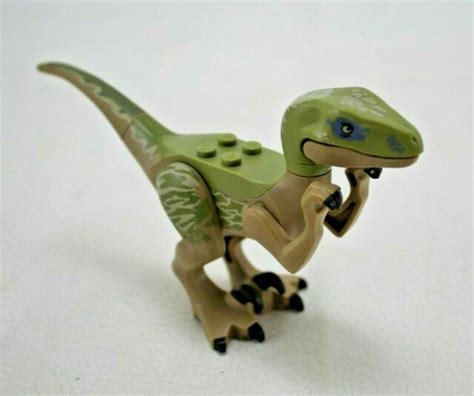 Lego Jurassic World Velociraptor Raptor Dinosaur Delta Mini Figure From