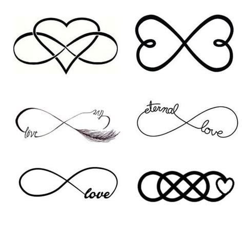 It is one of the unique tattoo ideas. 80+ Best Designs Infinity Tattoos Symbols and their meanings