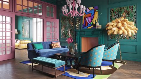 Bold Wall Paints And Printed Wallpapers Top 6 Interior Design Trends