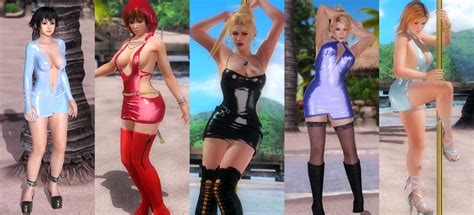 Doa5lr Mixed Mods Clothes From Casual To Sexy New Doaxvv Kasumi In Eyes On Me And Tour De