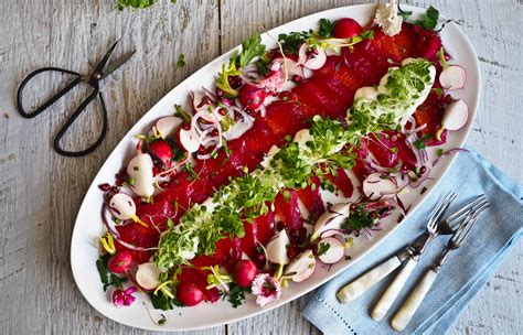 Beetroot Cured Salmon Recipe Not Quite Nigella