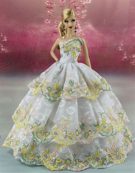 Handmade 4 Pcs Fashion Princess Pary Dressclothesgown For 115indoll S182 Ebay Idées
