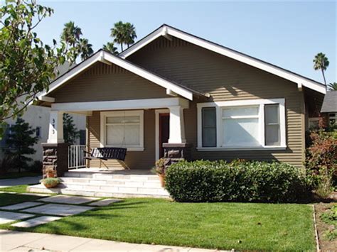 California Craftsman Bungalow Style Homes Old-Style Bungalow Home Plans