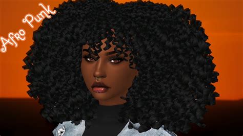 The Sims 4 Cas Afro Punk Celeste Myrick Cc Links Melanin Sims