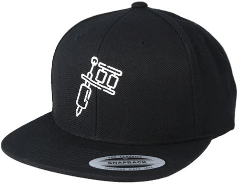 Snapbacks and tattoos ink, a wordpress.com website. Tattoo Machine Black Snapback - Tattoo Collective caps ...