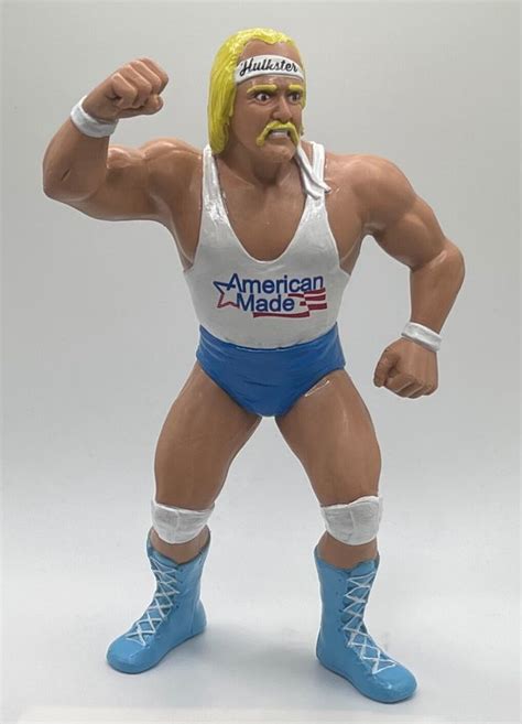 Hulk Hogan American Made Wwf Ljn Inspired Xox Custom Rubber Etsy