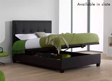 Maybe you would like to learn more about one of these? Hopkins Fabric Upholstered Ottoman Bed Frame | Ottoman bed ...