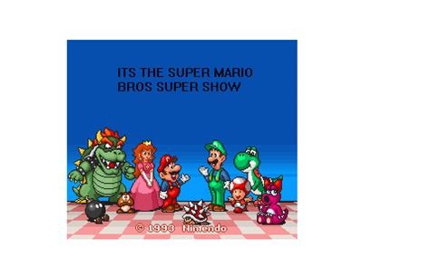 The Super Mario Brothers Show By T0misaurus On Deviantart