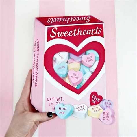Sweetheart Candies Or Conversation Hearts Are Maybe Even Just As