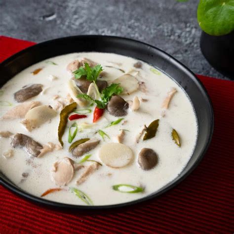 Authentic Tom Kha Gai Thai Coconut Chicken Soup Artofit