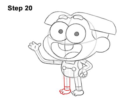 How To Draw Cricket Big City Greens Video And Step By Step Pictures