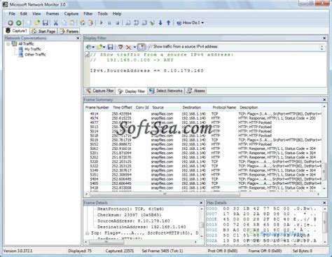 Microsoft network monitor is a freeware network analyzer software download filed under network auditing software and made available by microsoft for windows. Microsoft Network Monitor Screenshot