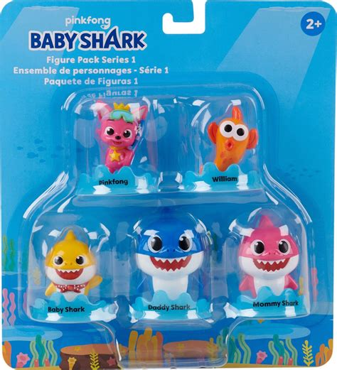 Best Buy Pinkfong Baby Shark Figure Pack Multicolor 61097