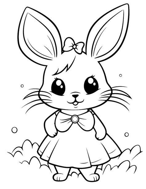 50 Rabbit And Bunny Coloring Pages 2024 Free Printables Coloring Pages