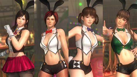 Dead Or Alive 5 Ultimate Sexy Bunny Costume Set