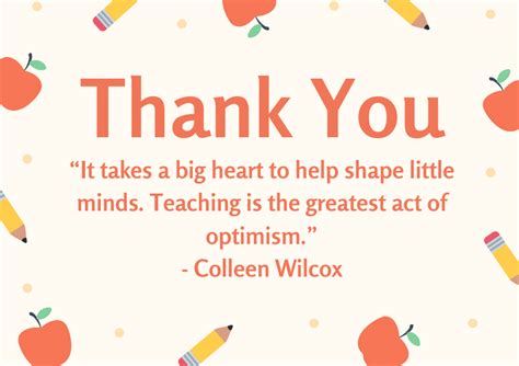 Teacher Appreciation Quotes From Kids