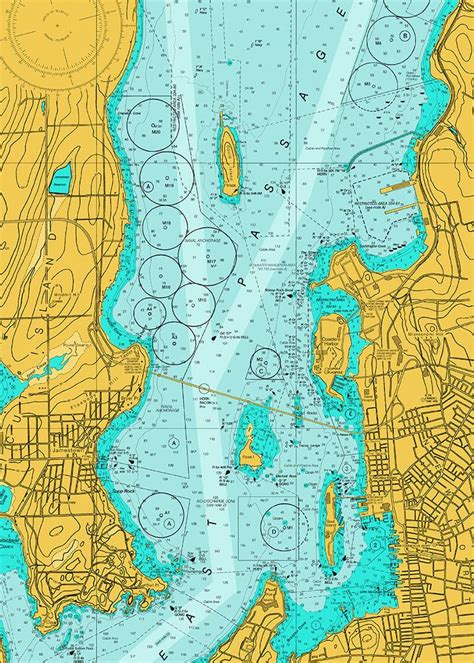 Nautical Chart Wllpaper Nautical Chart Decor Navigation Charts By