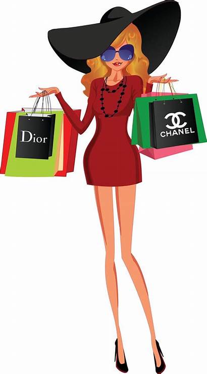 Clipart Chanel Shopping Drawing Illustration Paper Digital