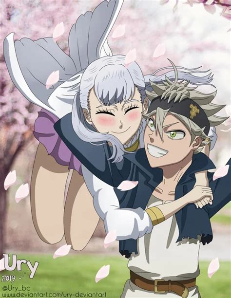 Black Clover Asta X Noelle Kiss