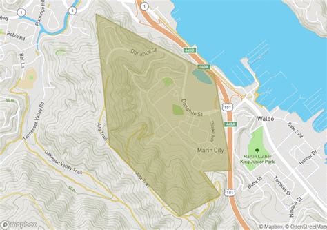 Zip Code Map Marin County Map Of World