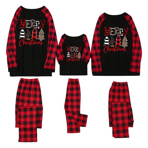Christmas Pajamas for Family Clearance Family Pajamas Sets Matching
