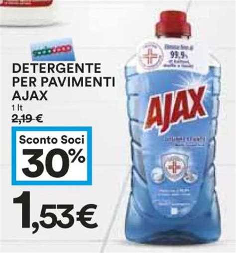 Ajax Detergente Per Pavimenti 1 Lt Offerta Di Coop