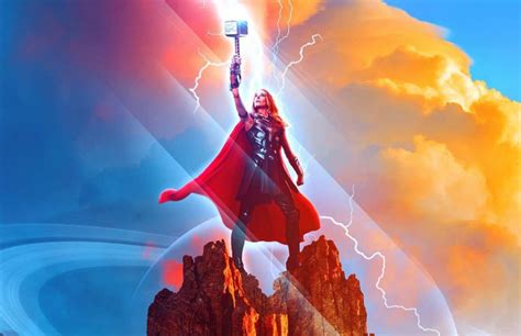 Mighty Thor Poster For Love And Thunder