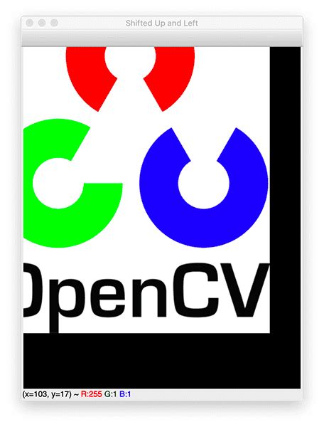 Opencv Image Translation Pyimagesearch