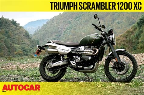 A good scrambler to take fishing. Triumph Scrambler 2019 1200 XC First ride video review ...