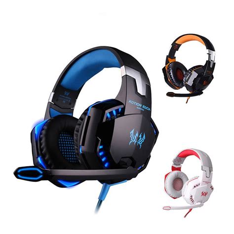 Buy Each G2000 Over Ear Gaming Headset With Mic For Pc Game Gearvita