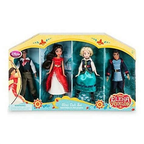 Official Disney Elena Of Avalor 4 Mini Doll Set For Sale Online Ebay