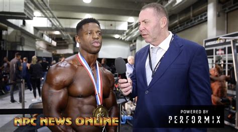 2018 Olympia Mens Classic Physique Winner Breon Ansley After Show