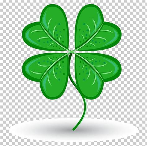 The shamrock was chosen ireland's national emblem because of the legend that st. Saint Patricks Day Four-leaf Clover Symbol Luck PNG - 4 ...