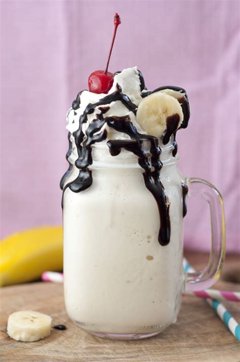 Banana Split Milkshake Wishes And Dishes