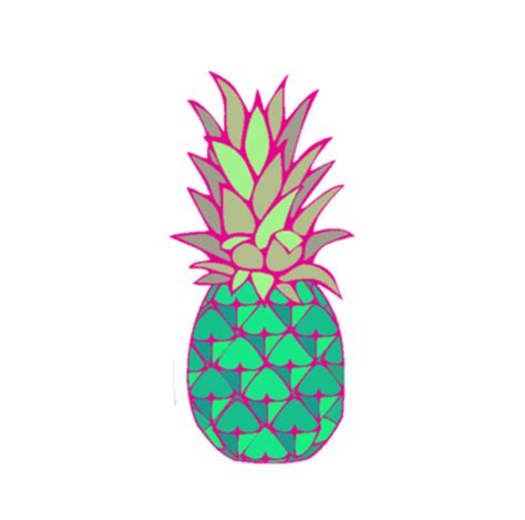 Pineapple Clipart Coloured Pineapple Coloured Transparent Free For