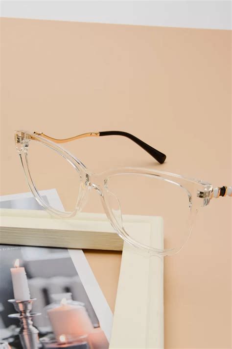 P2063 Cat Eye Clear Eyeglasses Frames Leoptique