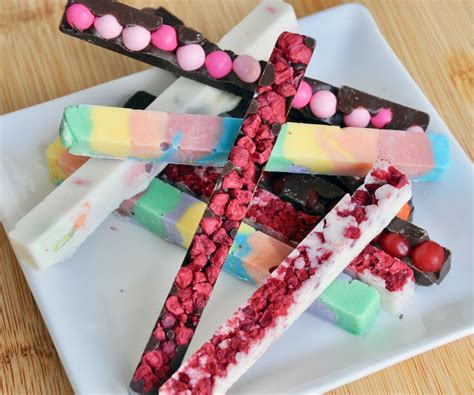 Chocolate Candy Sticks 6 Steps With Pictures